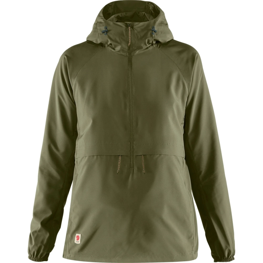 Green Fjällräven Canada High Coast Lite Anorak W