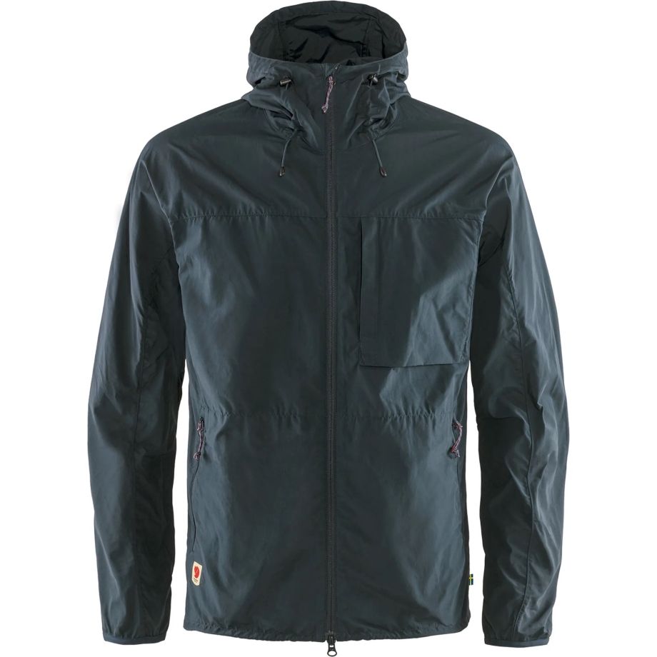 Navy High Coast Wind Jacket M Fjällräven Canada