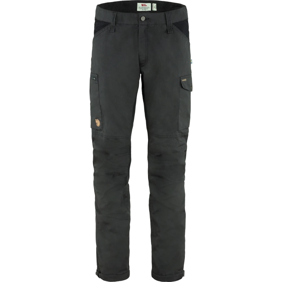 Dark Grey-Black Kaipak Trousers M Long Fjällräven Canada