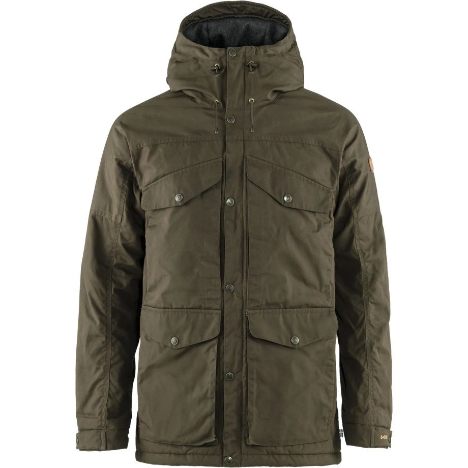 Vidda Pro Wool Padded Jacket M Fjällräven Canada Dark Olive