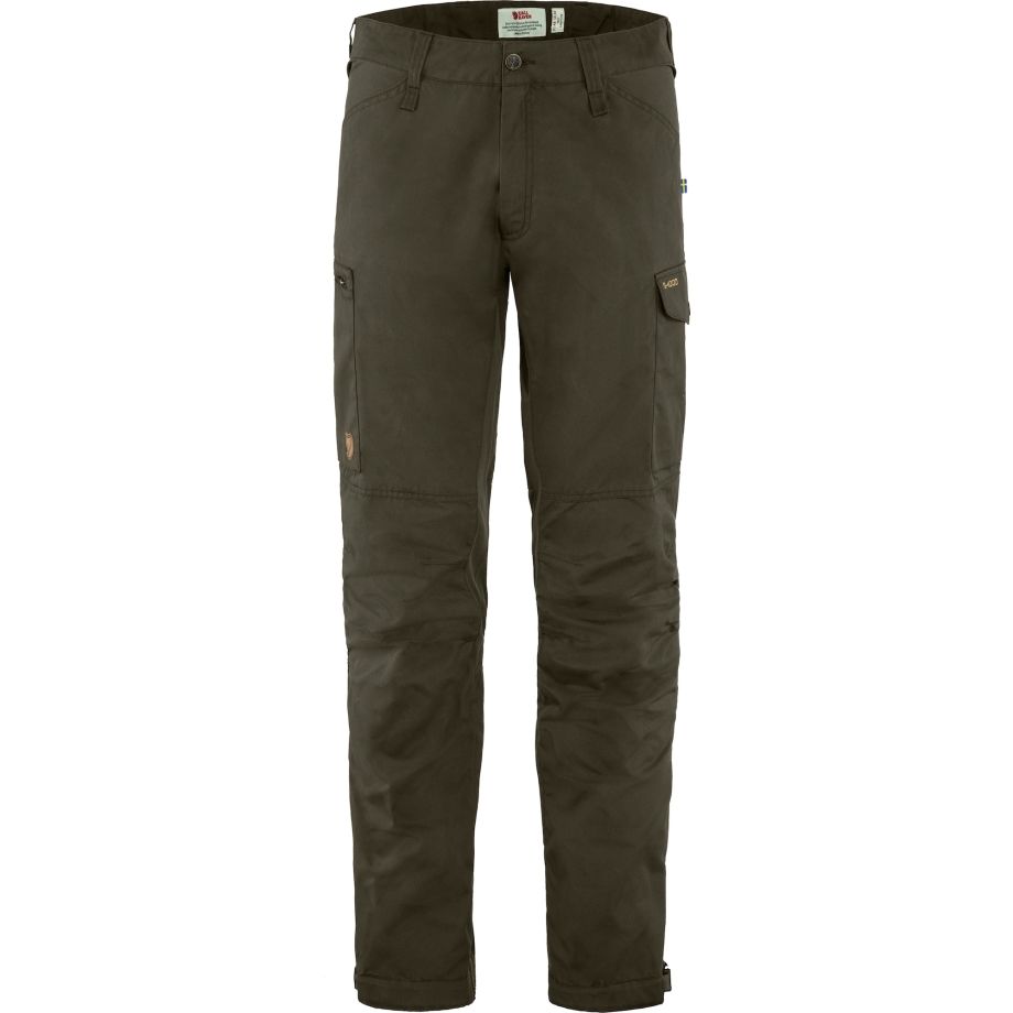 Kaipak Trousers M Long Dark Olive Fjällräven Canada