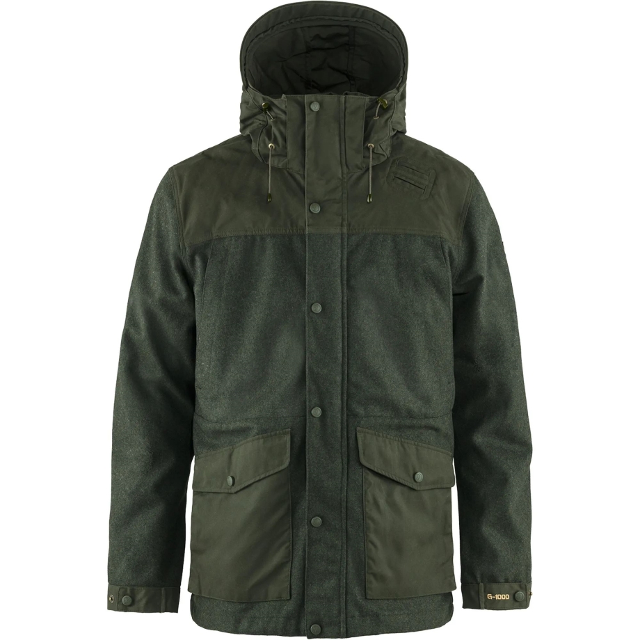 Deep Forest Värmland Wool Jacket M Fashion Fjällräven Canada