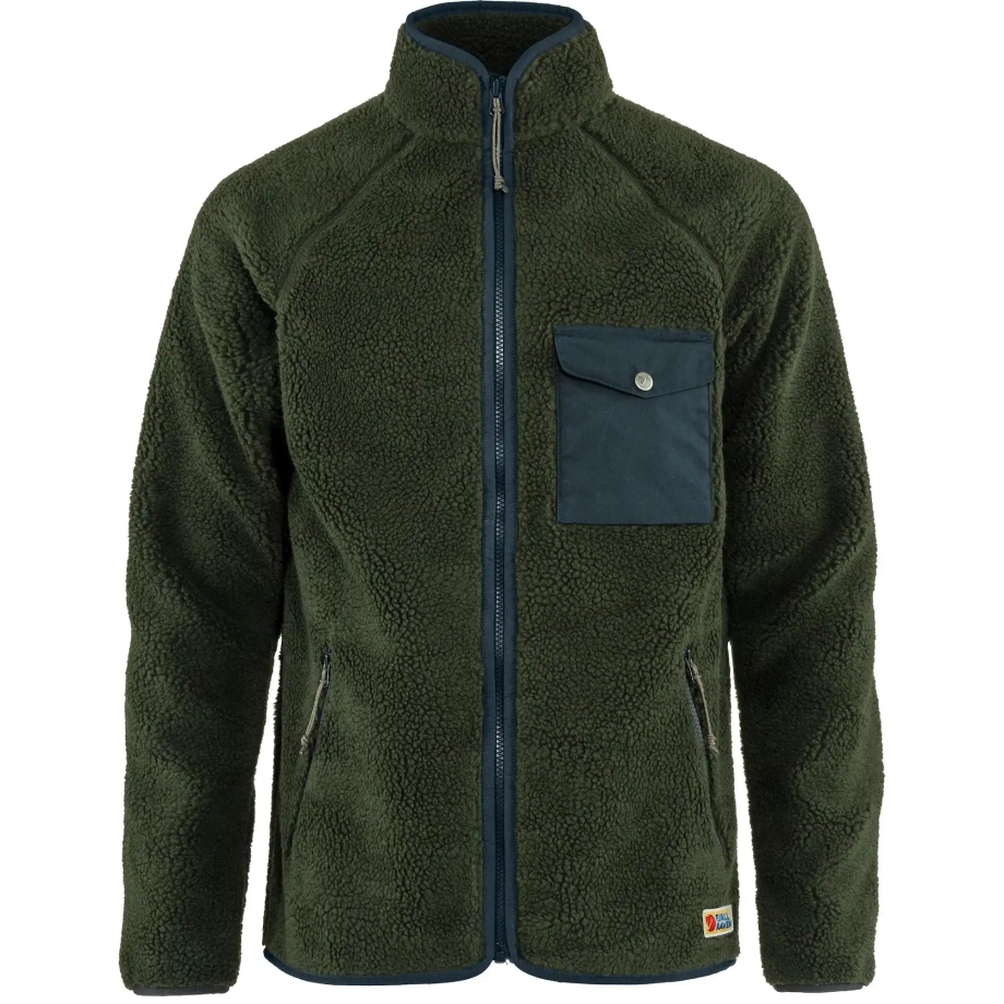 Deep Forest Fjällräven Canada Vardag Pile Fleece M