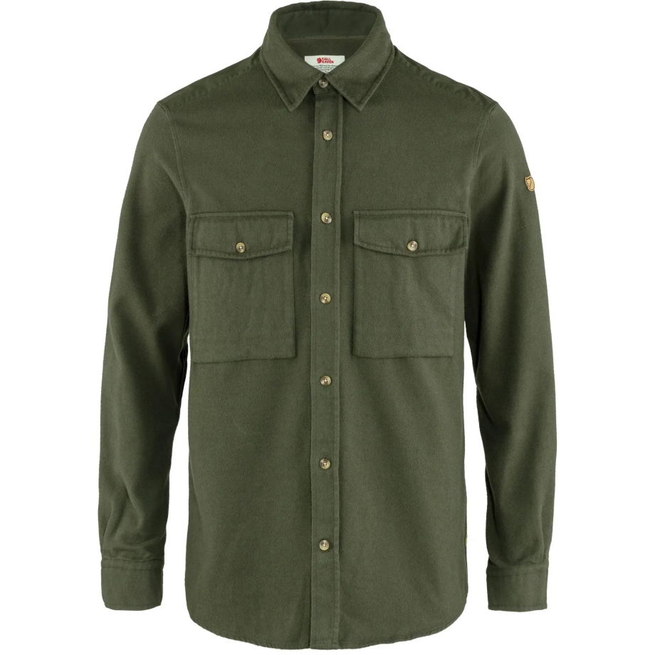 Fjällräven Canada Övik Twill Shirt M Deep Forest-Deep Forest
