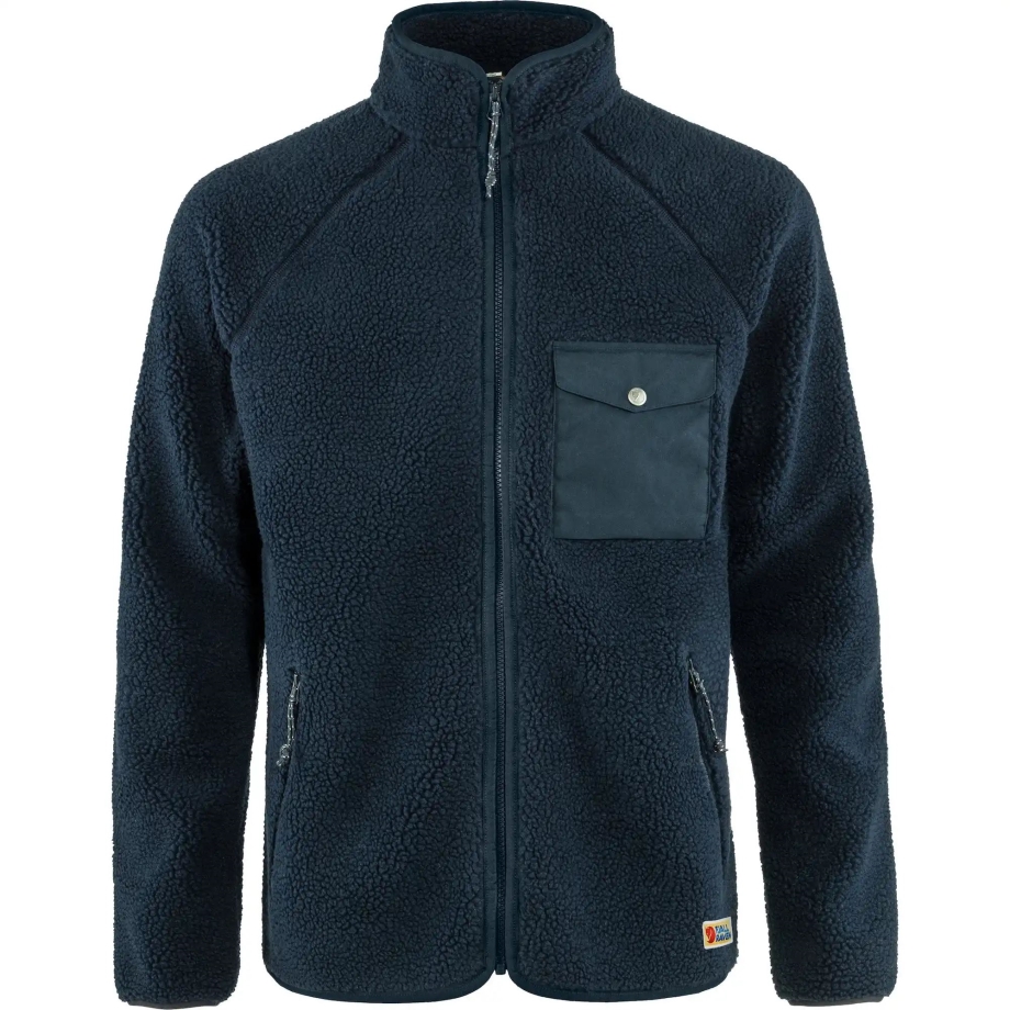 Navy Vardag Pile Fleece M Fjällräven Canada