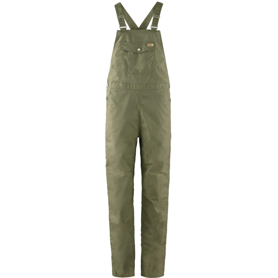 Vardag Dungaree Trousers W Green Fjällräven Canada