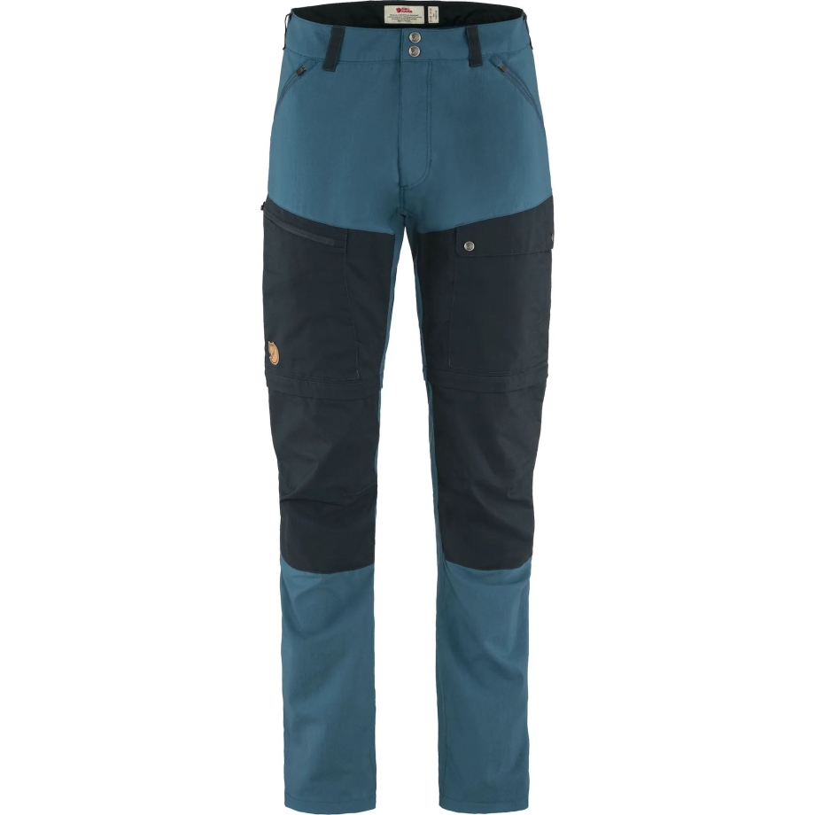Fashion Fjällräven Canada Indigo Blue-Dark Navy Abisko Midsummer Zip Off Trousers M Long
