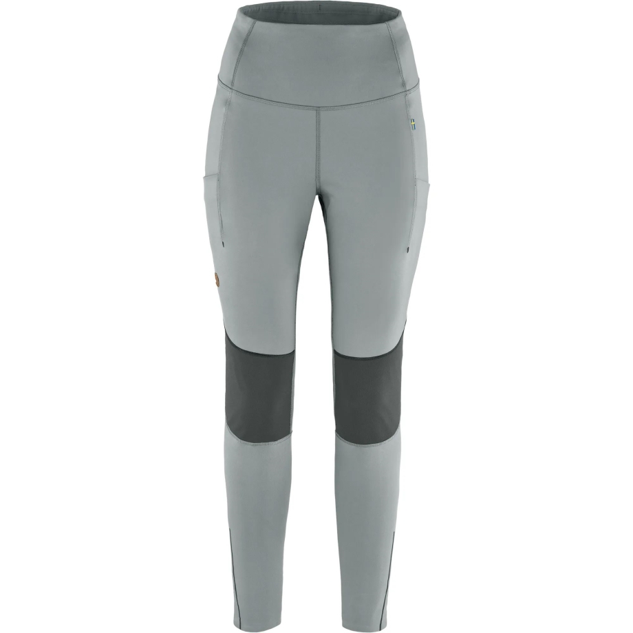 Flint Grey-Iron Grey Fjällräven Canada Abisko Vrm Trekking Tights W