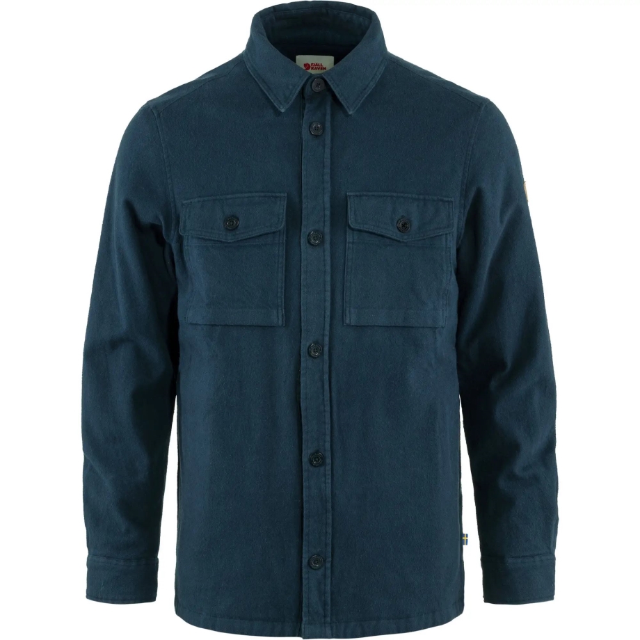 Fjällräven Canada Övik Lite Padded Shirt M Dark Navy-Dark Navy