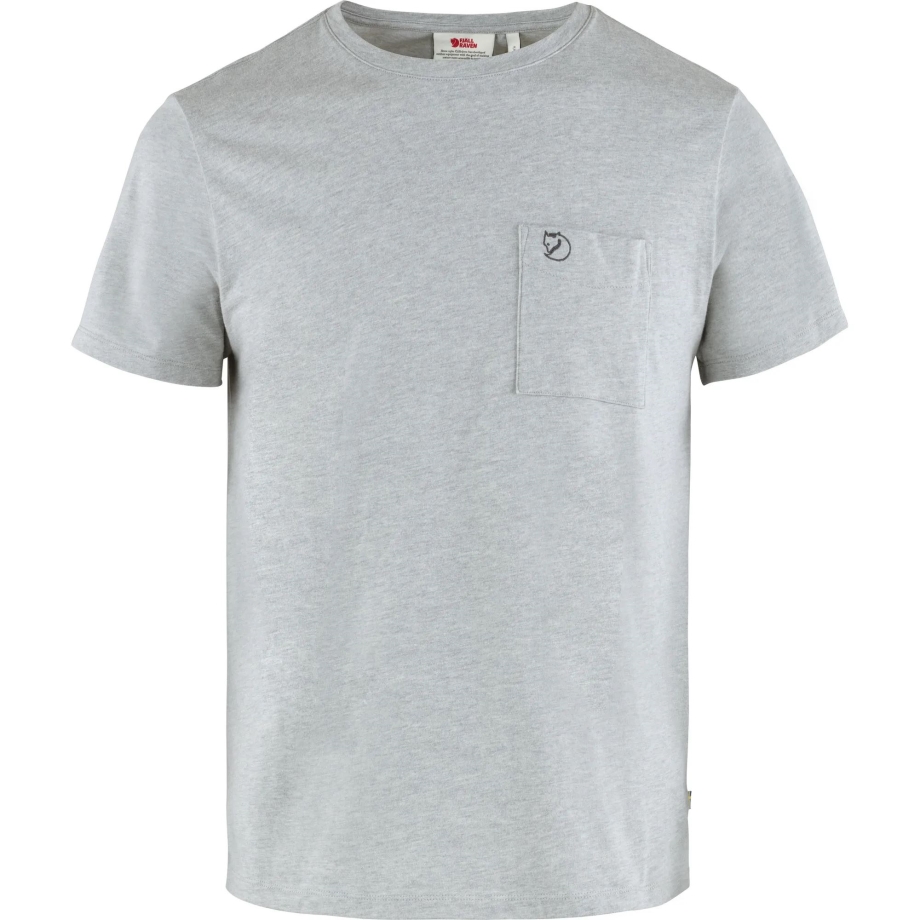 Övik T-Shirt M Fjällräven Canada Grey-Melange
