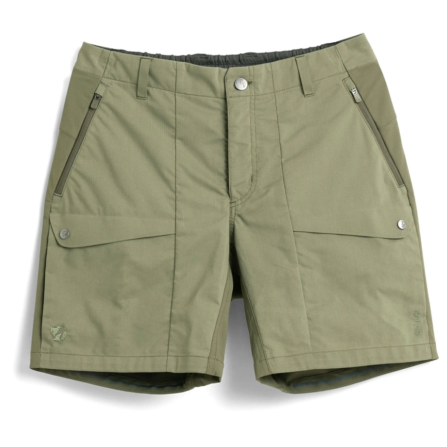 Green Fjällräven Canada S/F Rider'S Hybrid Shorts W