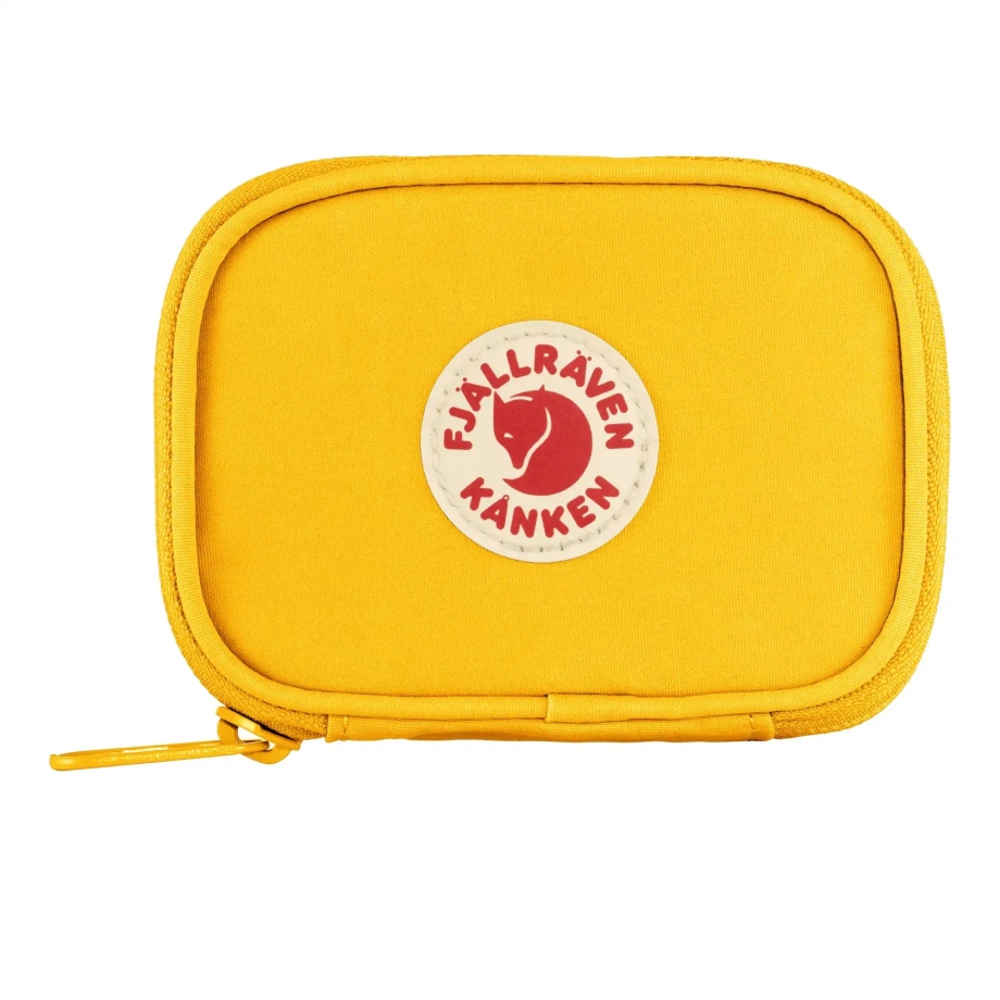Kånken Card Wallet Fjällräven Canada Warm Yellow