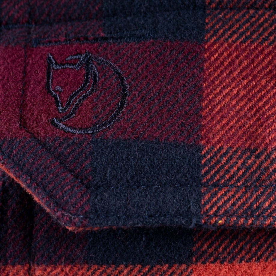Buckwheat Brown-Black Fjällräven Canada Skog Shirt M