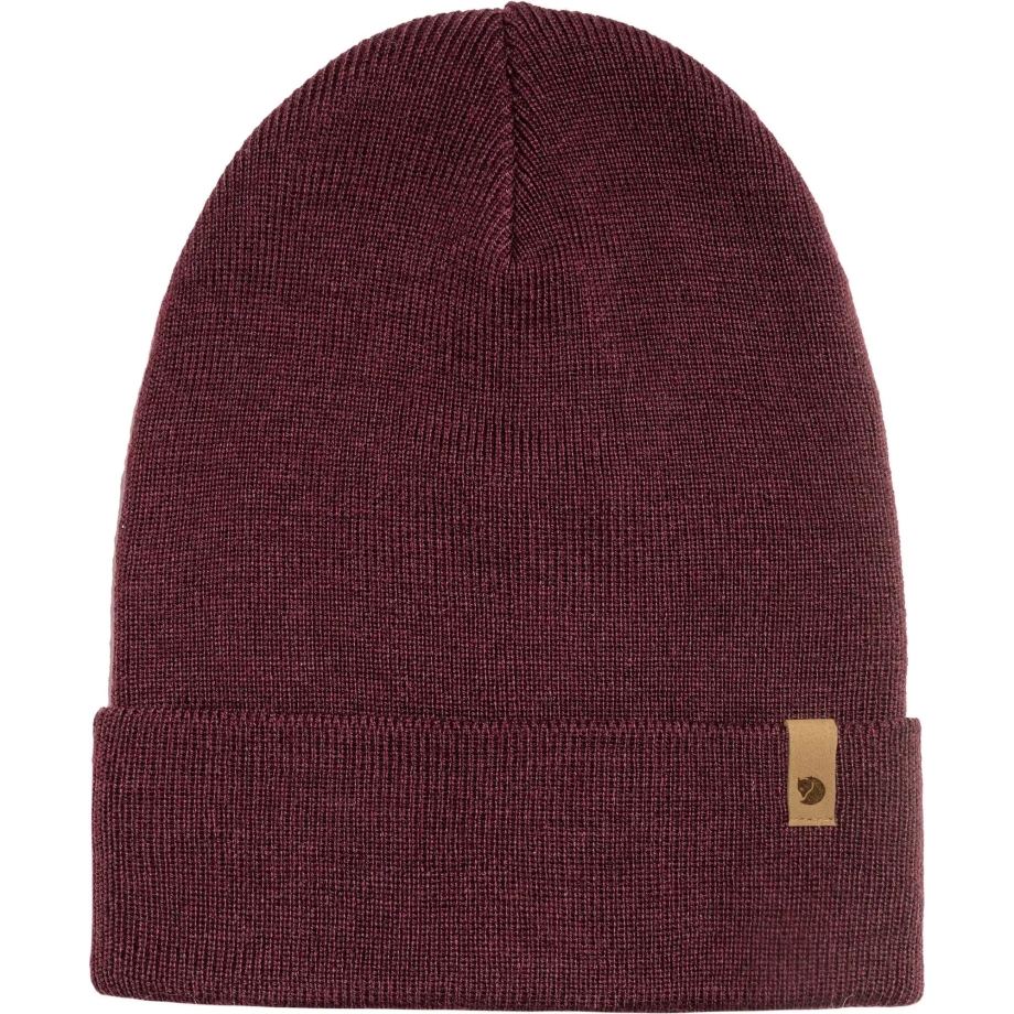 Classic Knit Hat Dark Garnet Fjällräven Canada