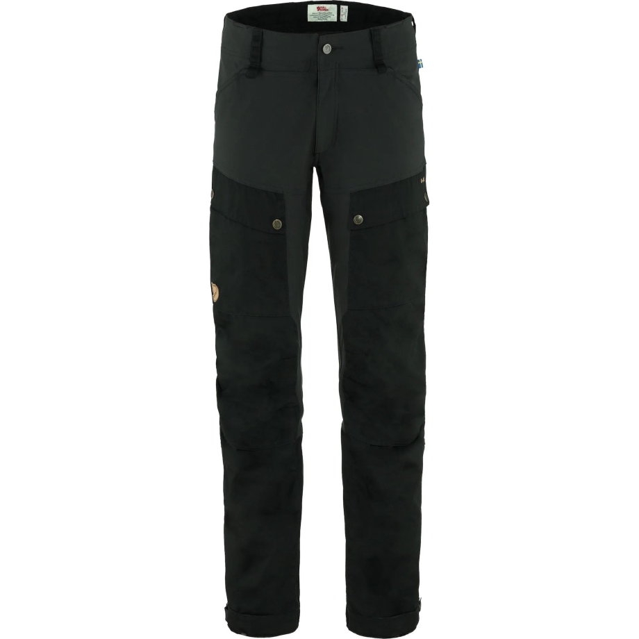 Keb Trousers M Long Fashion Fjällräven Canada Black-Stone Grey