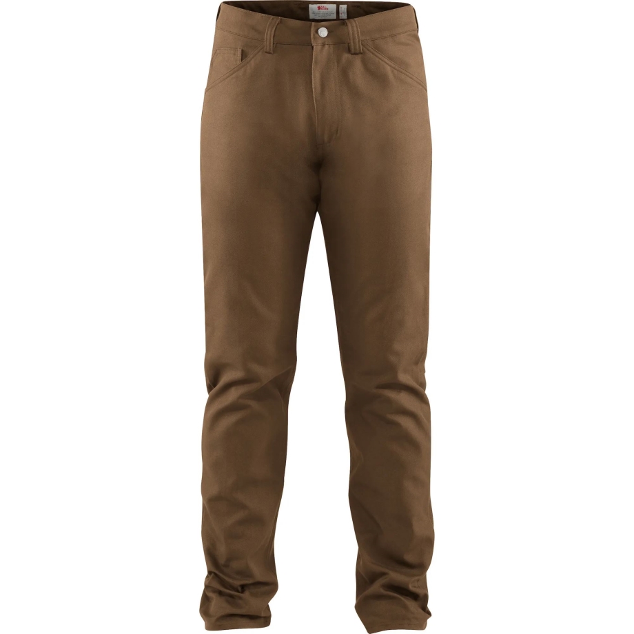 Fjällräven Canada Dark Sand Greenland Canvas Jeans M Long