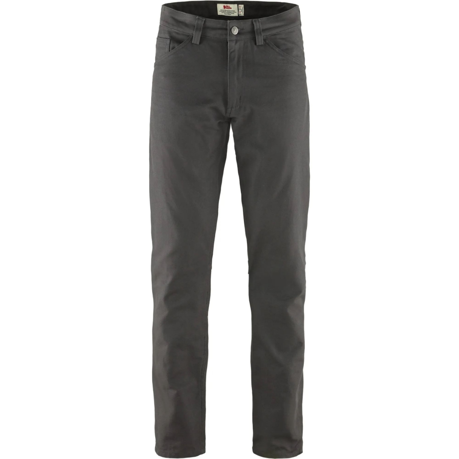 Fjällräven Canada Greenland Canvas Jeans M Long Dark Grey