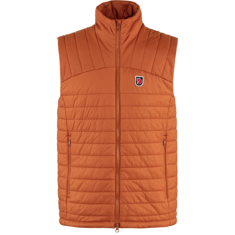 Terracotta Brown Fjällräven Canada Expedition X-Lätt Vest M