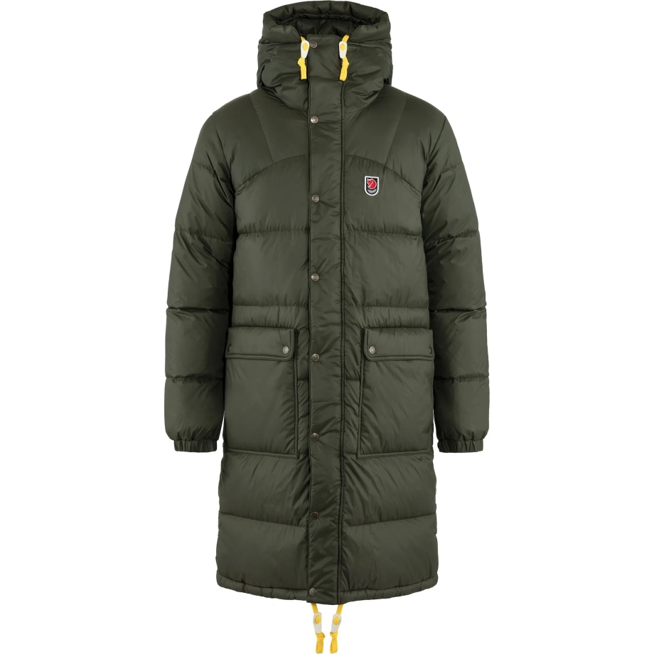 Deep Forest Fashion Fjällräven Canada Expedition Long Down Parka M