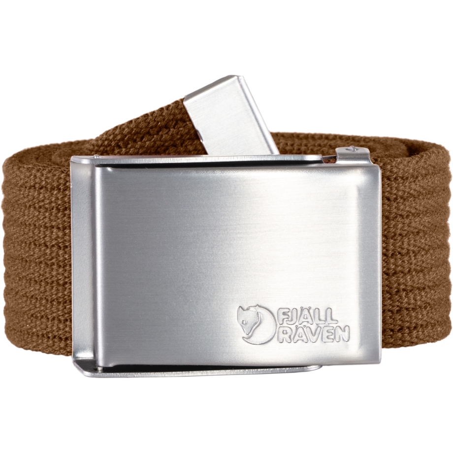 Fashion Fjällräven Canada Timber Brown Canvas Belt