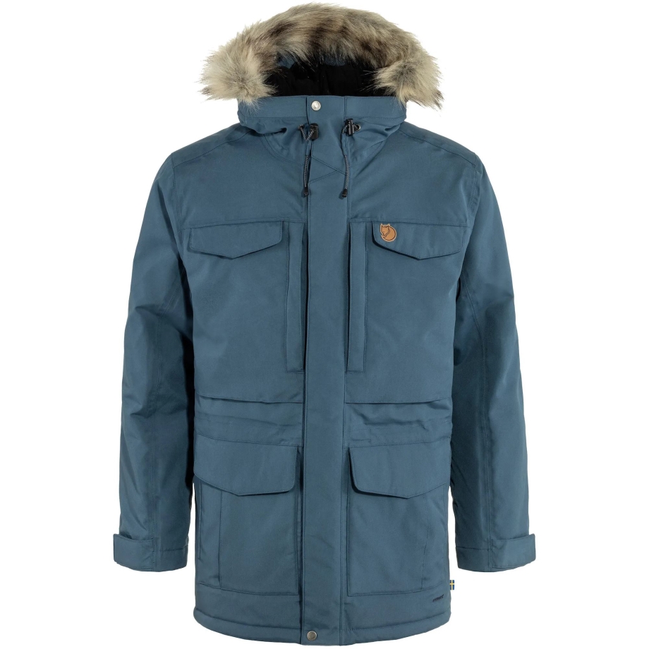 Mountain Blue Nuuk Parka M Fjällräven Canada