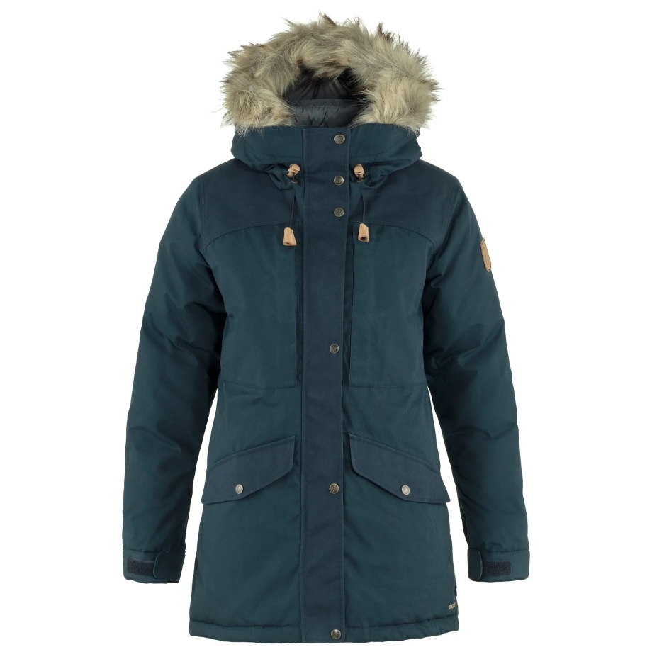 Dark Navy Fjällräven Canada Singi Down Jacket W