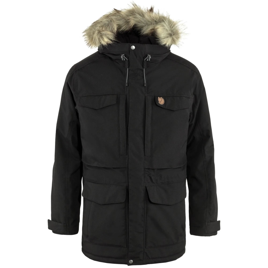 Black Fjällräven Canada Nuuk Parka M