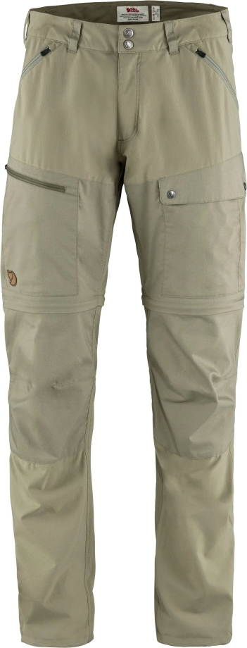 Abisko Midsummer Zip Off Trousers M Long Fjällräven Canada Savanna-Light Olive