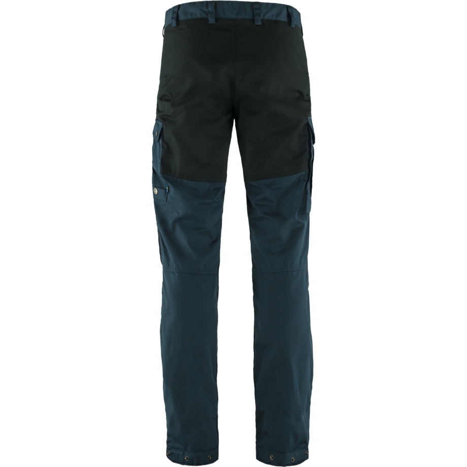Dark Navy-Black Fjällräven Canada Vidda Pro Trousers M Reg
