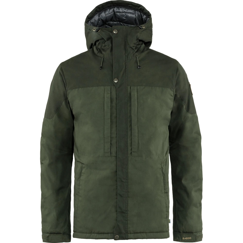 Deep Forest Fjällräven Canada Skogs Padded Jacket M