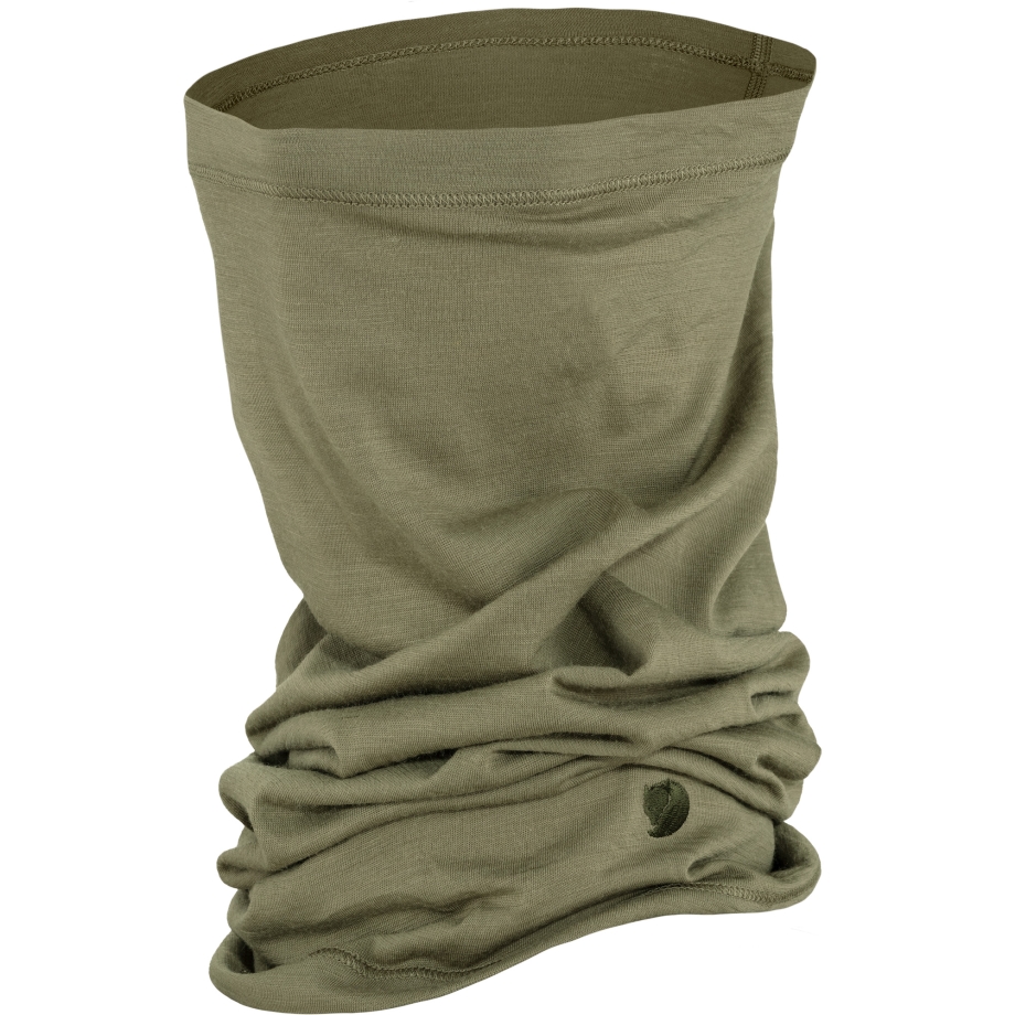 Abisko Lite Neck Gaiter Fjällräven Canada Light Olive