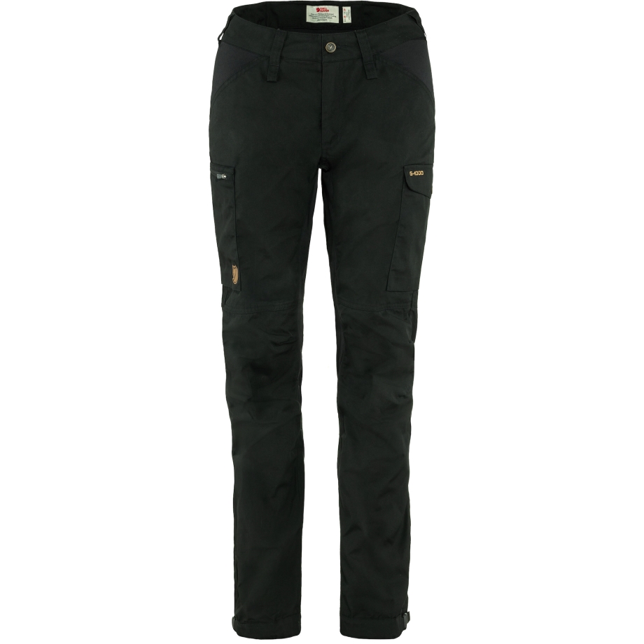Fjällräven Canada Black Kaipak Trousers Curved W