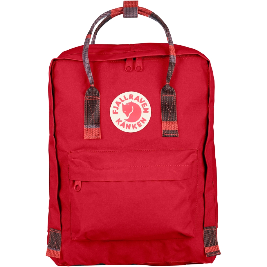 Fjällräven Canada Kånken Deep Red-Random Blocked