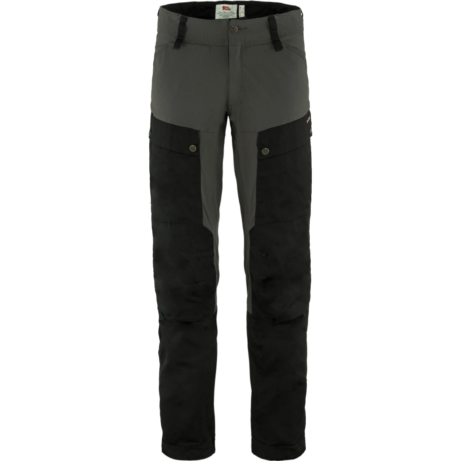 Keb Trousers M Reg Fashion Fjällräven Canada Black-Stone Grey