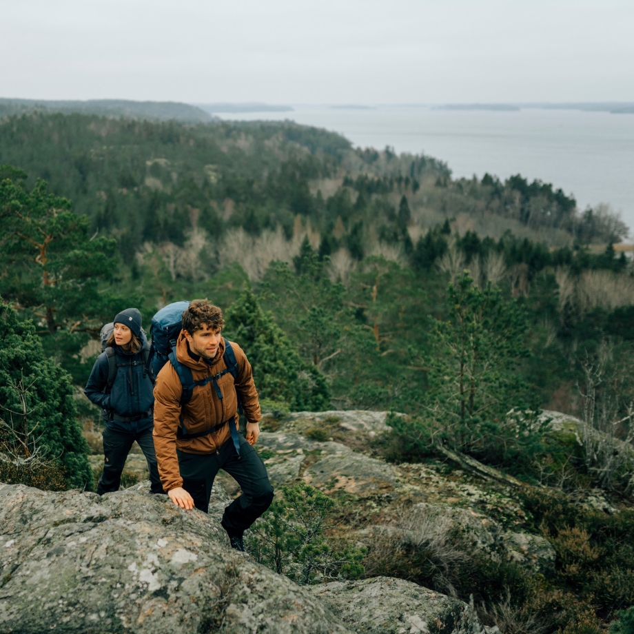 Fjällräven Canada Dark Navy-Uncle Blue Keb Trousers M Reg