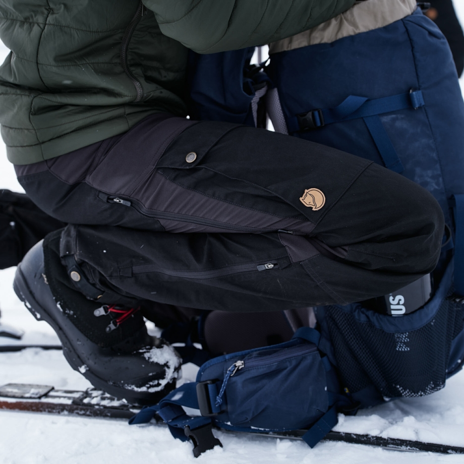Fjällräven Canada Dark Navy-Uncle Blue Keb Trousers M Reg