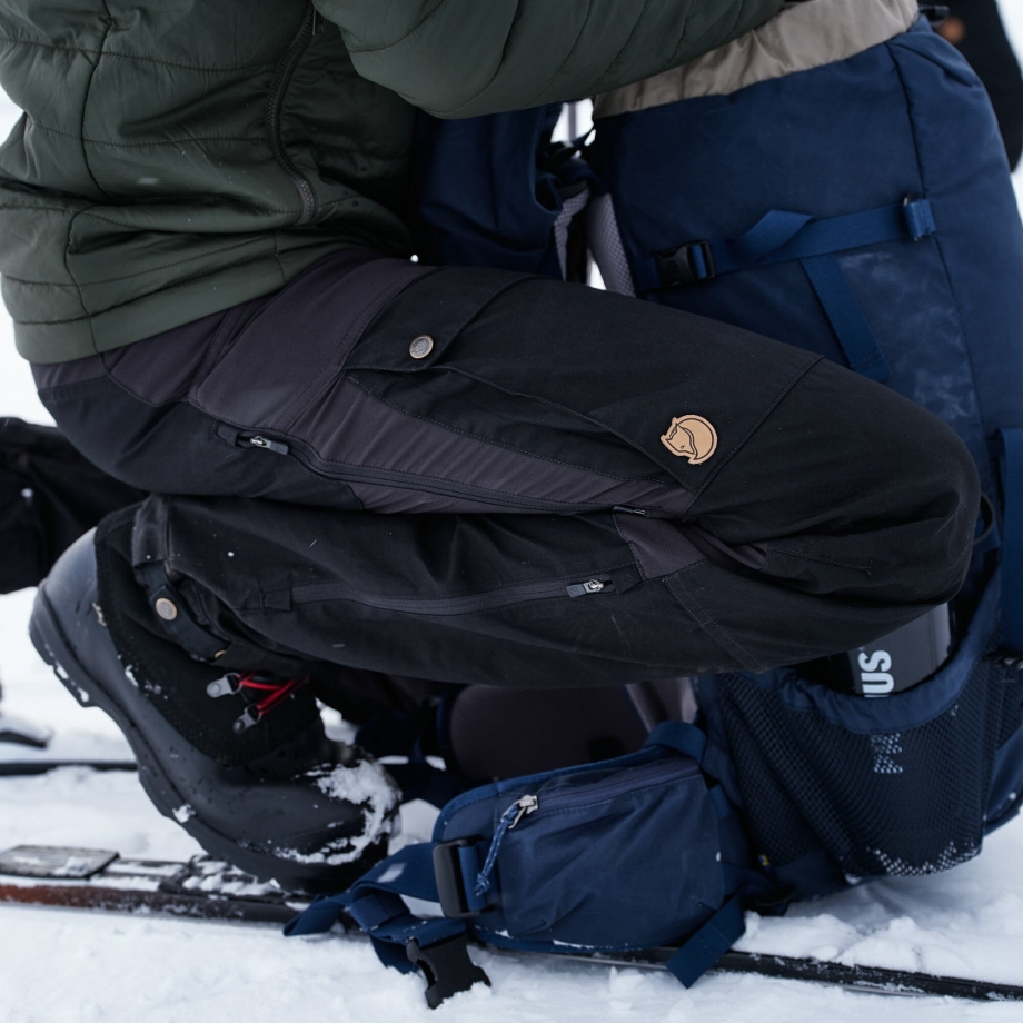 Deep Forest-Laurel Green Fashion Fjällräven Canada Keb Trousers M Reg