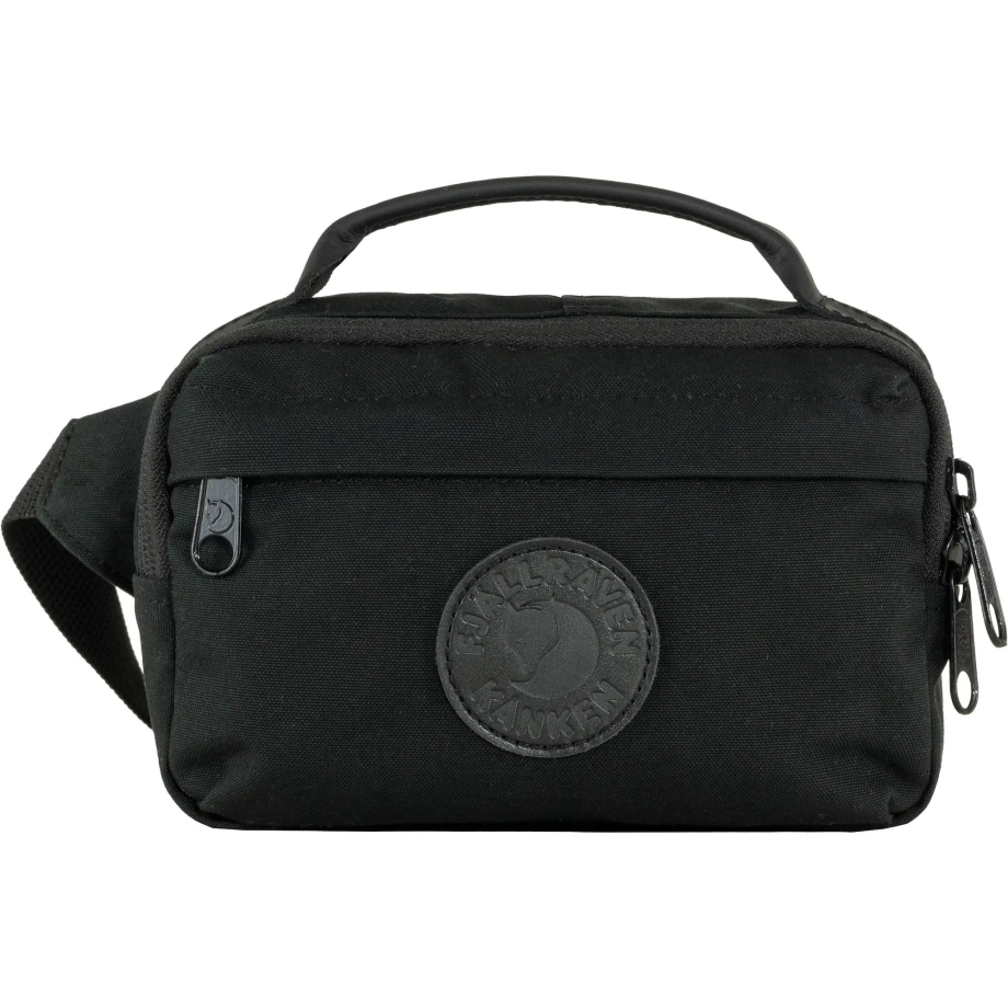 Kånken No. 2 Black Hip Pack Black Fjällräven Canada