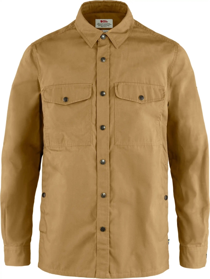 Fashion Fjällräven Canada Buckwheat Brown Singi Overshirt M